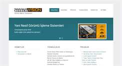 Desktop Screenshot of paranavision.com.tr