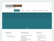 Tablet Screenshot of paranavision.com.tr